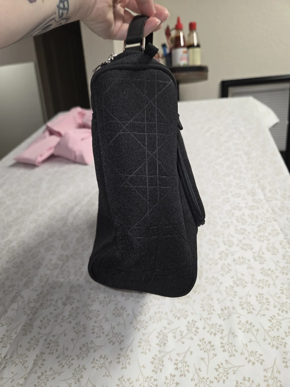 Dior black travel
